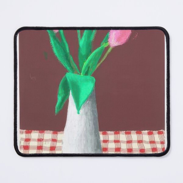 Item preview, David Hockney -  nd March , A Closer Look At Some Tulips - Signed Print by David Hockney undefinedr designed and sold by LILLIANSTRANGEy.