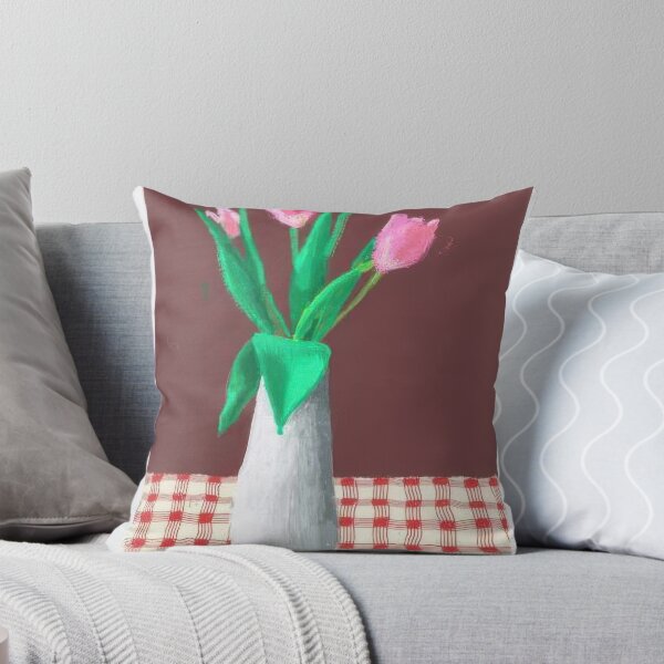 Item preview, David Hockney -  nd March , A Closer Look At Some Tulips - Signed Print by David Hockney undefinedr designed and sold by LILLIANSTRANGEy.