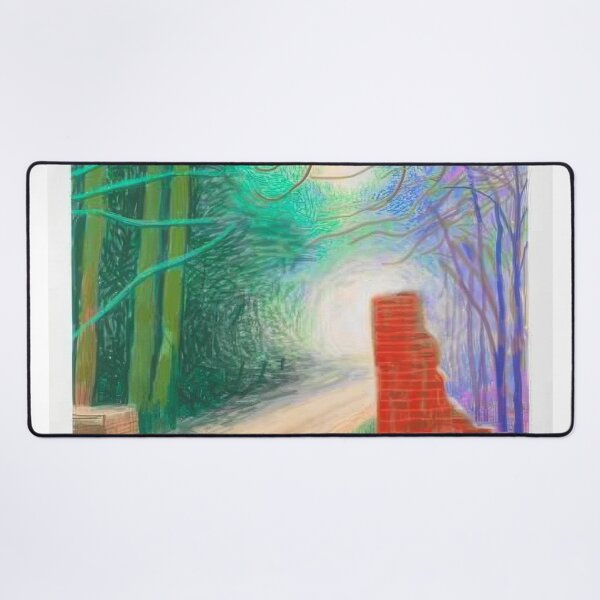 Item preview, David Hockney - The Arrival Of Spring In Woldgate, East Yorkshire In (twenty eleven) - March - Signed Print by David Hockney undefinedr designed and sold by LILLIANSTRANGEy.