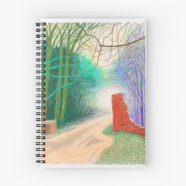 Item preview, David Hockney -  The Arrival Of Spring In Woldgate, East Yorkshire In  (twenty eleven) -  March - Signed Print by David Hockney undefinedr designed and sold by LILLIANSTRANGEy.