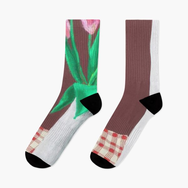 Item preview, David Hockney -  nd March , A Closer Look At Some Tulips - Signed Print by David Hockney undefinedr designed and sold by LILLIANSTRANGEy.