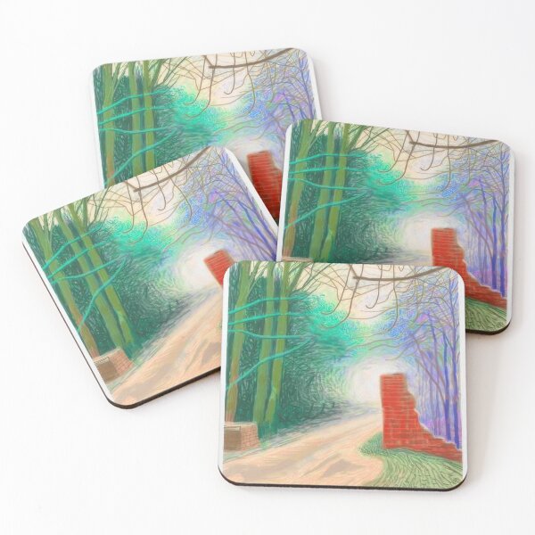 Item preview, David Hockney -  The Arrival Of Spring In Woldgate, East Yorkshire In  (twenty eleven) -  March - Signed Print by David Hockney undefinedr designed and sold by LILLIANSTRANGEy.