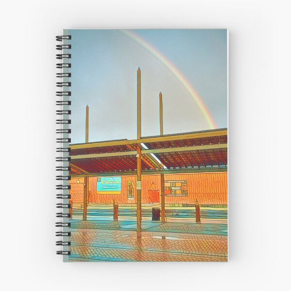 Item preview, Rainbow at the Railyard  designed and sold by oh-bi-me.