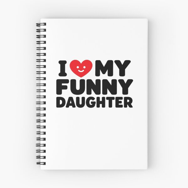 Item preview, I Love My Funny Daughter I Heart My Funny Daughter designed and sold by Kladhadredo.