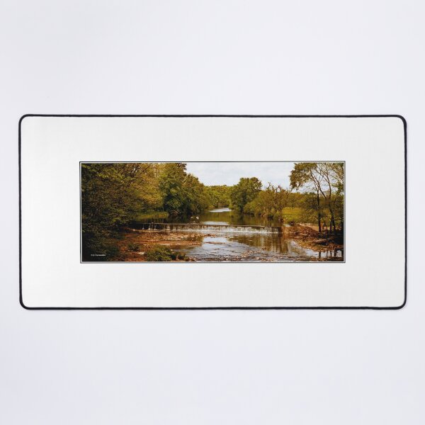 Item preview, Philadelphia, Pennsylvania, Pennypack Creek, Local Landmark, Early Autumn, c. 1958 designed and sold by AMacGPhilly.