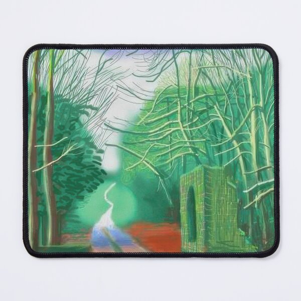 Item preview, David Hockney - The Arrival Of Spring In Woldgate, East Yorkshire In (twenty eleven) - February - Signed Print by David Hockney undefinedr designed and sold by LILLIANSTRANGEy.