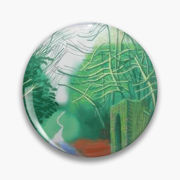 Item preview, David Hockney -  The Arrival Of Spring In Woldgate, East Yorkshire In  (twenty eleven) -  February - Signed Print by David Hockney undefinedr designed and sold by LILLIANSTRANGEy.
