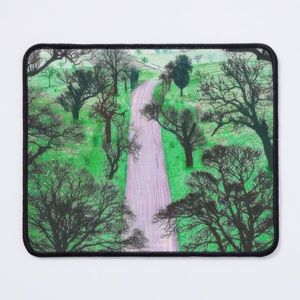 Item preview, David Hockney - Winter Road Near Kilham - Signed Print by David Hockney undefinedr designed and sold by LILLIANSTRANGEy.