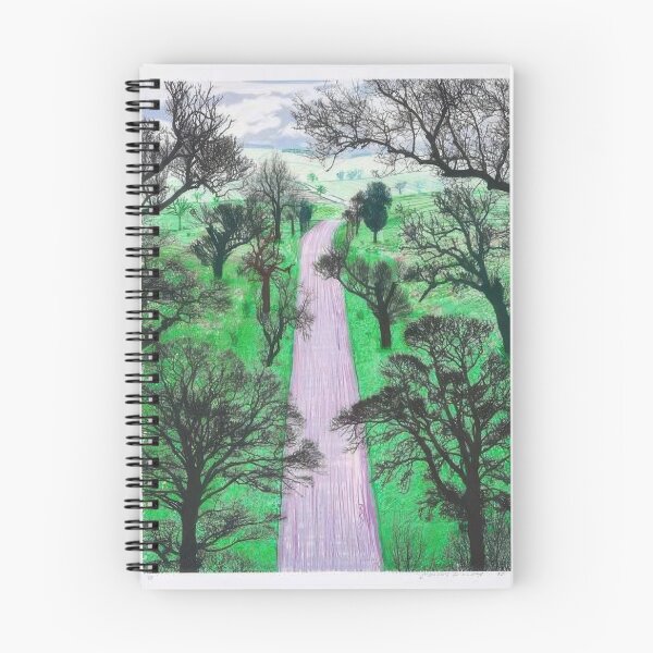 Item preview, David Hockney -  Winter Road Near Kilham - Signed Print by David Hockney undefinedr designed and sold by LILLIANSTRANGEy.