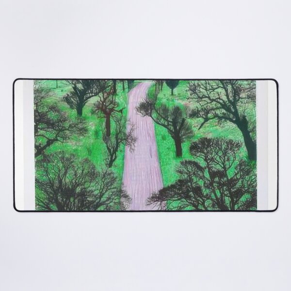 Item preview, David Hockney - Winter Road Near Kilham - Signed Print by David Hockney undefinedr designed and sold by LILLIANSTRANGEy.