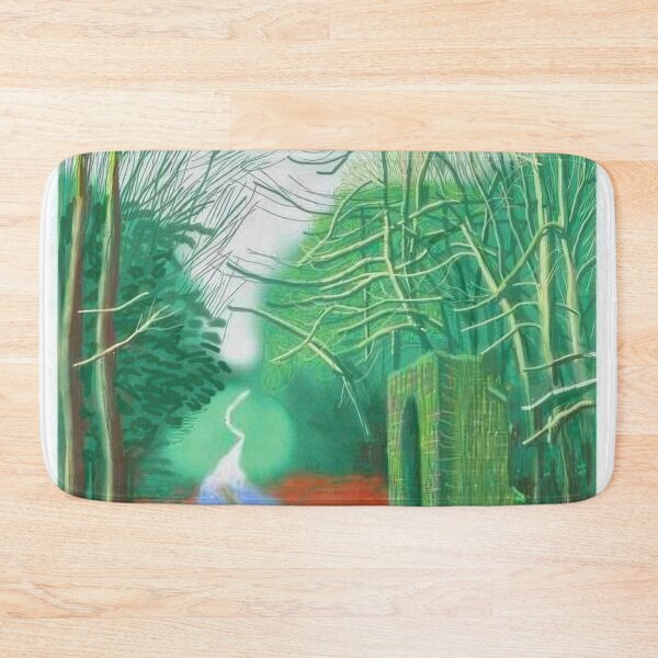 Item preview, David Hockney - The Arrival Of Spring In Woldgate, East Yorkshire In (twenty eleven) - February - Signed Print by David Hockney undefinedr designed and sold by LILLIANSTRANGEy.