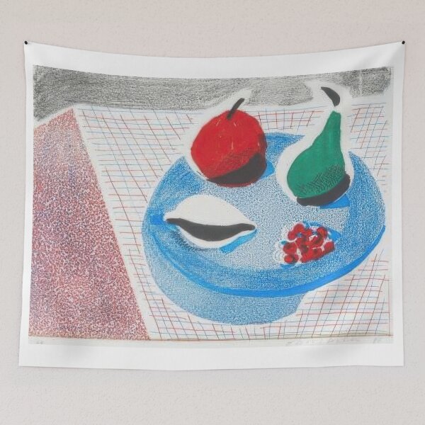 Item preview, David Hockney -  The Round Plate - Signed Print by David Hockney undefinedr designed and sold by LILLIANSTRANGEy.