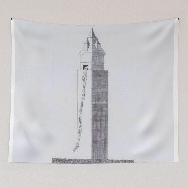 Item preview, David Hockney -  The Tower Had One Window - Signed Print by David Hockney undefinedr designed and sold by LILLIANSTRANGEy.