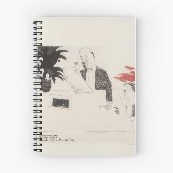 Item preview, David Hockney -  Receiving The Inheritance - Signed Print by David Hockney undefinedr designed and sold by LILLIANSTRANGEy.