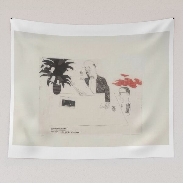 Item preview, David Hockney -  Receiving The Inheritance - Signed Print by David Hockney undefinedr designed and sold by LILLIANSTRANGEy.
