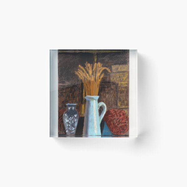 Item preview, David Hockney -  Glass Vase, Jug And Wheat - Signed Print by David Hockney undefinedr designed and sold by LILLIANSTRANGEy.