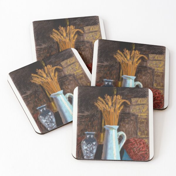 Item preview, David Hockney -  Glass Vase, Jug And Wheat - Signed Print by David Hockney undefinedr designed and sold by LILLIANSTRANGEy.