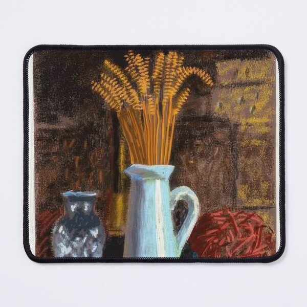 Item preview, David Hockney - Glass Vase, Jug And Wheat - Signed Print by David Hockney undefinedr designed and sold by LILLIANSTRANGEy.