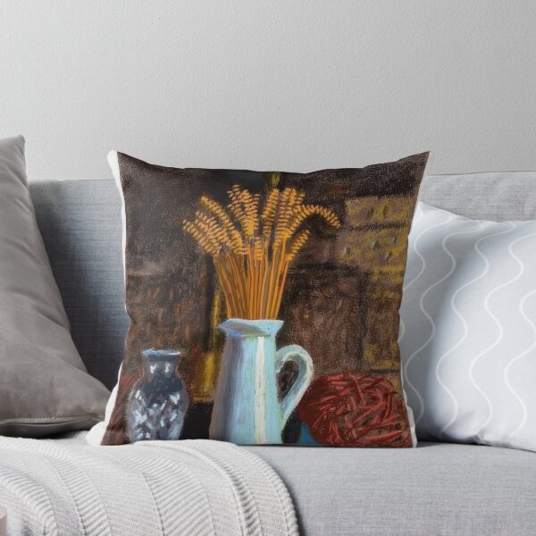 Item preview, David Hockney -  Glass Vase, Jug And Wheat - Signed Print by David Hockney undefinedr designed and sold by LILLIANSTRANGEy.