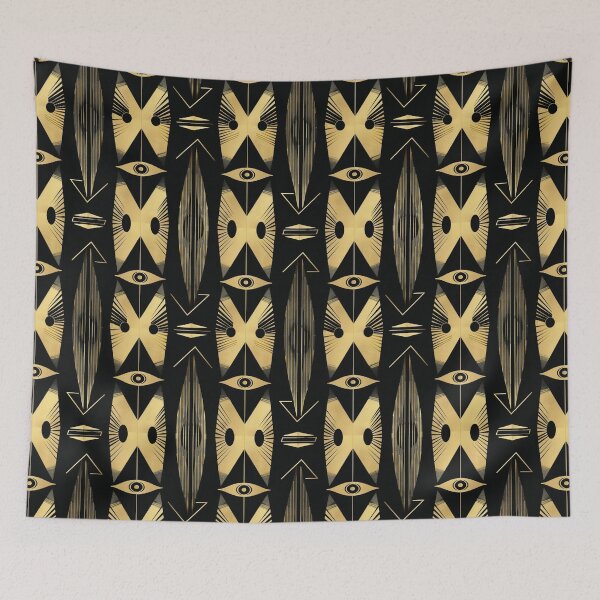 Item preview, Geometric Gold 70s Groove designed and sold by CollegeTown.