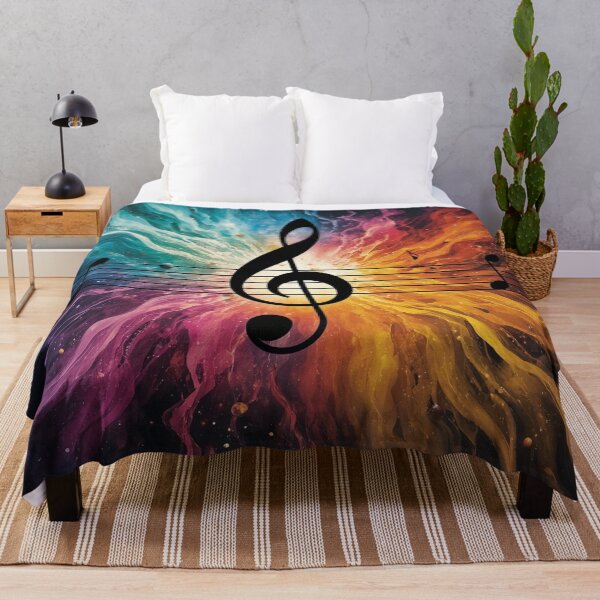 Item preview, Cosmic Music Galaxy – Colorful Nebula Musical Notes Space Art. designed and sold by fbtrisha.