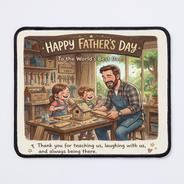 Item preview, Happy Father's Day, World's Best Dad designed and sold by Solomon-Ent-144.