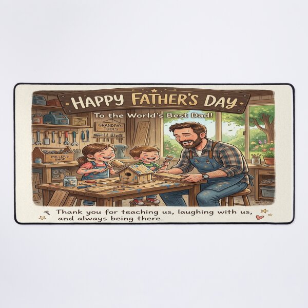 Item preview, Happy Father's Day, World's Best Dad designed and sold by Solomon-Ent-144.
