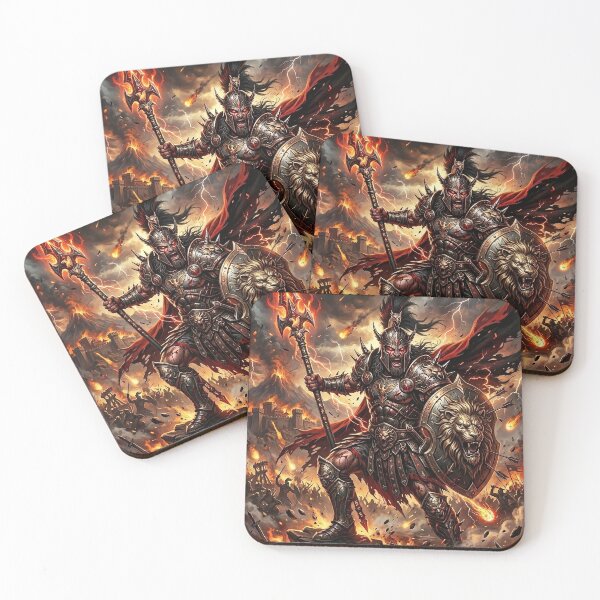 Item preview, Ares - Greek God of War Battle Scene designed and sold by Lucid Dream Pixel.