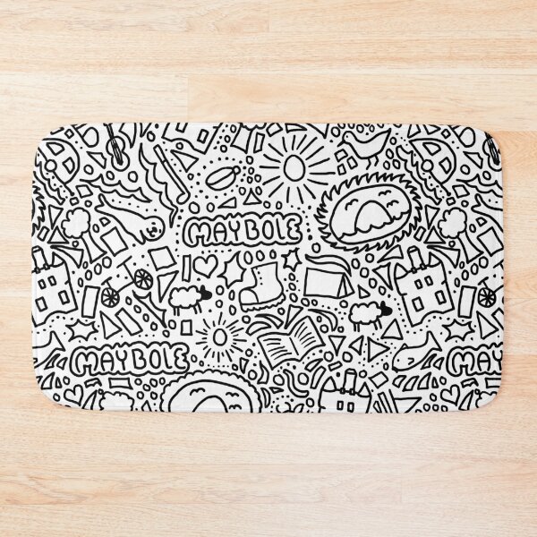 Item preview, Maybole Doodle Pattern designed and sold by emilydevineart.