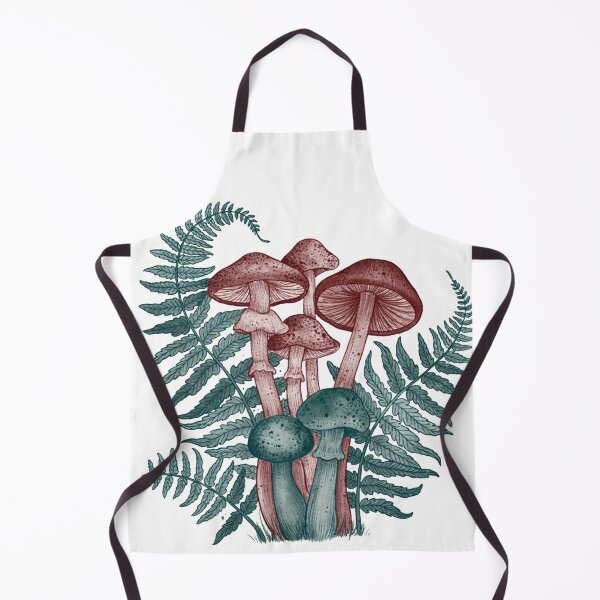 Item preview, Mushroom and Fern Cottagecore Cottage Aesthetic designed and sold by KMKDesignStudio.