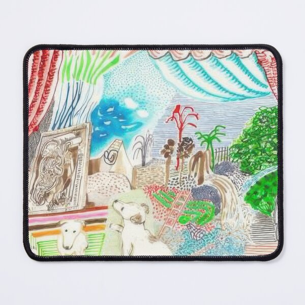 Item preview, David Hockney - Ruby Dreaming - Inkjet Print by David Hockney undefinedr designed and sold by LILLIANSTRANGEy.