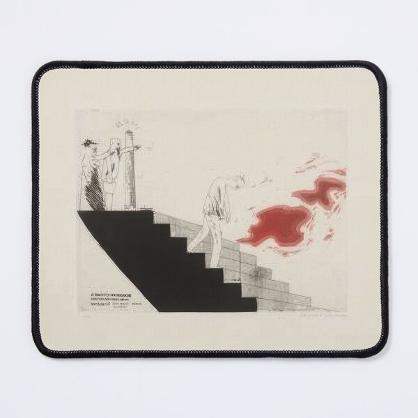 Item preview, David Hockney - The Wallet Begins To Empty - Signed Print by David Hockney undefinedr designed and sold by LILLIANSTRANGEy.