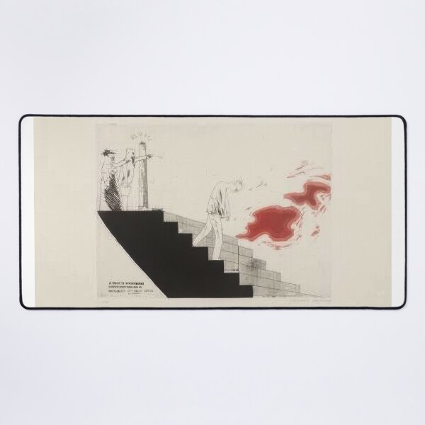 Item preview, David Hockney -  The Wallet Begins To Empty - Signed Print by David Hockney undefinedr designed and sold by LILLIANSTRANGEy.