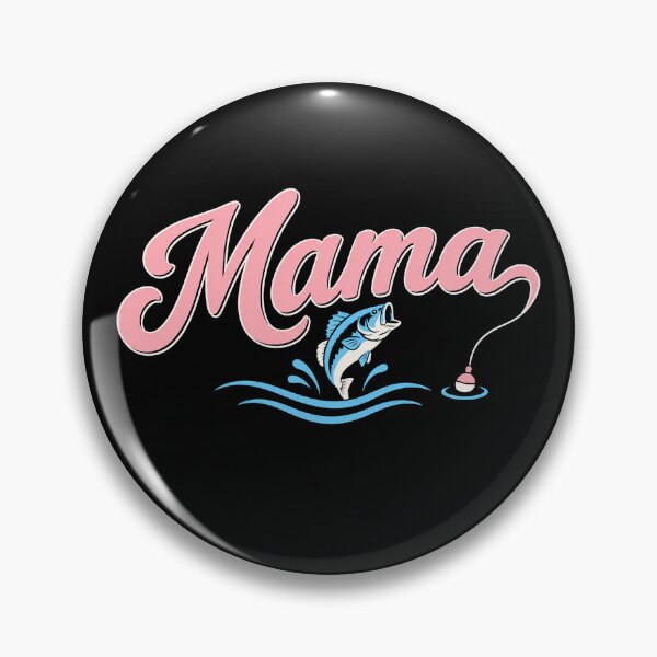 Item preview, Proud Fishing Mama First Birthday Family humor designed and sold by Kladhadredo.
