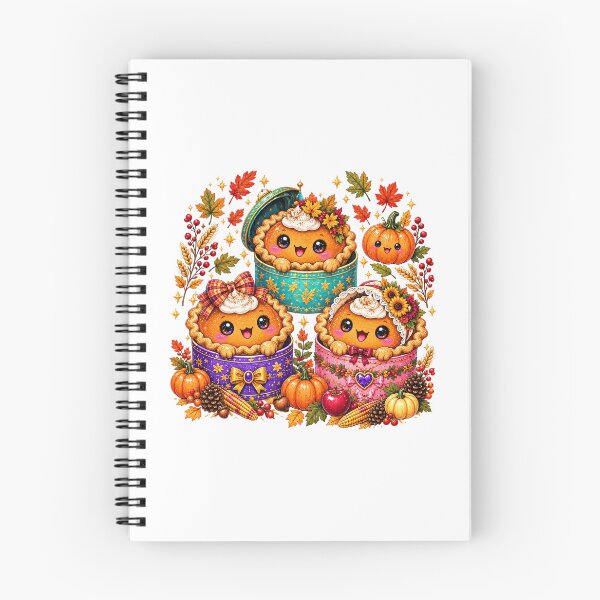 Item preview, Cute Kawaii Pumpkin Pies Autumn Harvest Thanksgiving Graphic designed and sold by Derekquie.
