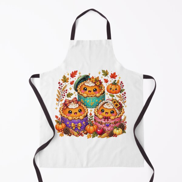Item preview, Cute Kawaii Pumpkin Pies Autumn Harvest Thanksgiving Graphic designed and sold by Derekquie.