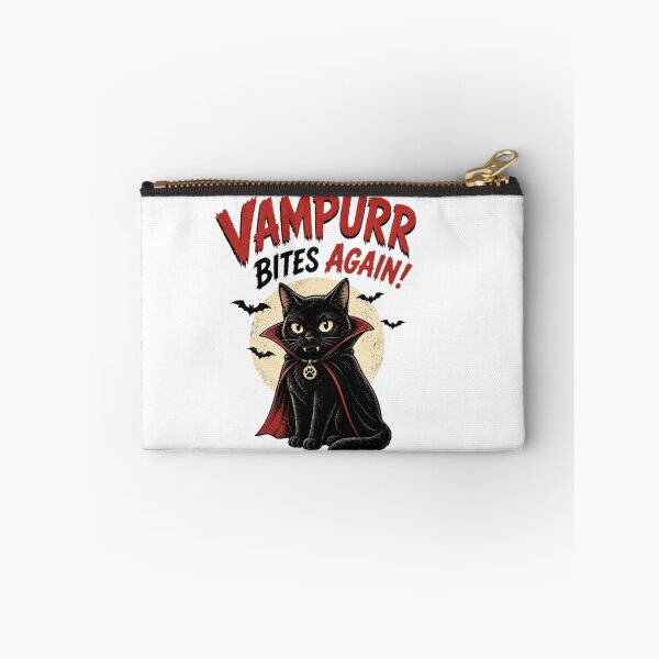 Item preview, Vampurr Bites Again Funny Cat designed and sold by MotylekAnia.