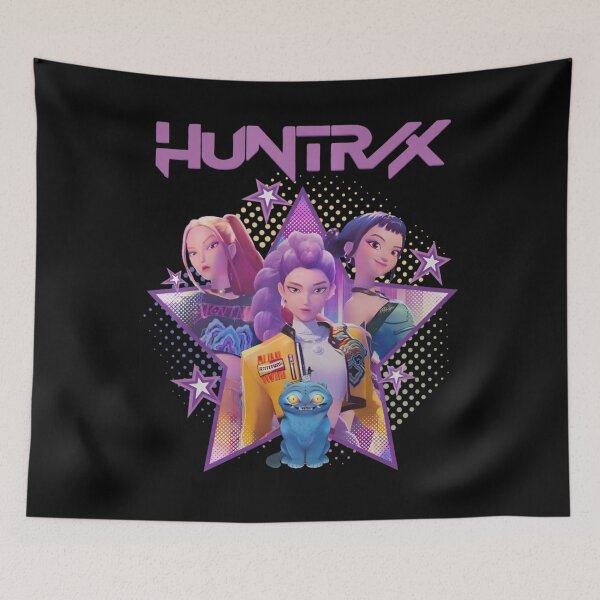 Aperçu de l'œuvre Chasseurs de démons Huntrix - Chasseurs de démons Kpop créée et vendue par Urrayfhgalexysm.