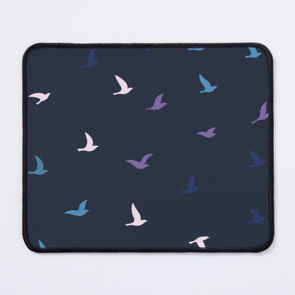 Item preview, Flying Seagulls Minimal Coastal Bird Pattern designed and sold by zan-mf.