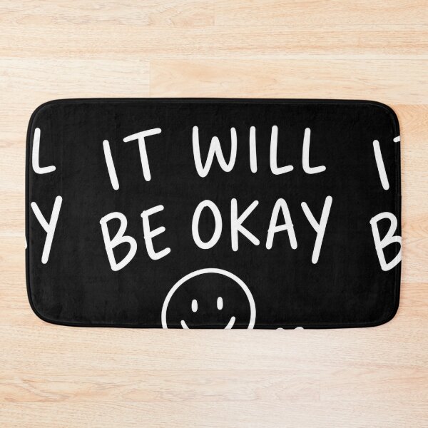 Item preview, It Will Be Okay Positive Quote designed and sold by Willow Sky.