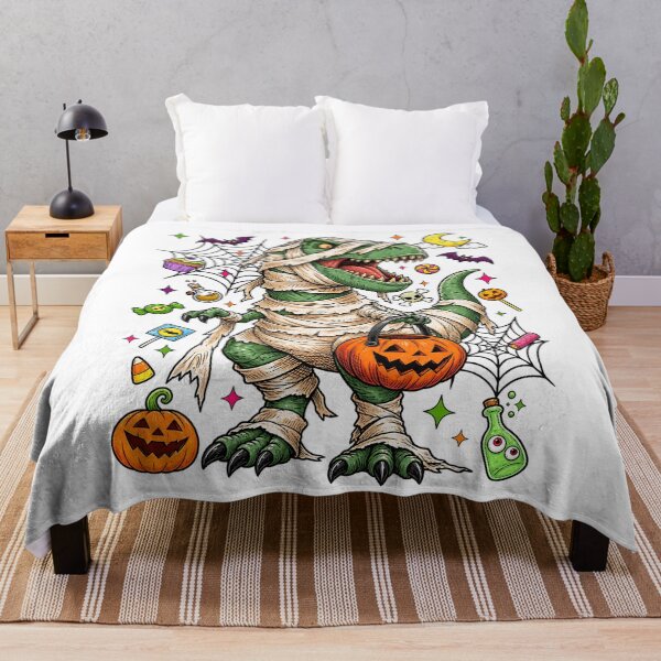 Item preview, Mummy T-Rex Halloween Trick or Treat Dinosaur Art designed and sold by DesignArtist.ia.