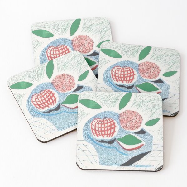 Item preview, David Hockney -  Fruit In A Blue Dish, April  - Signed Print by David Hockney undefinedr designed and sold by LILLIANSTRANGEy.