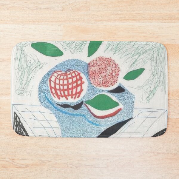 Item preview, David Hockney - Fruit In A Blue Dish, April - Signed Print by David Hockney undefinedr designed and sold by LILLIANSTRANGEy.
