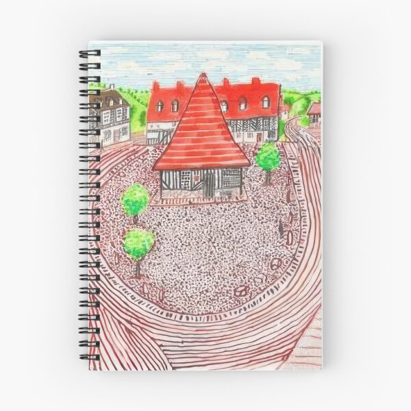 Item preview, David Hockney -  Beuvron-En-Auge Panorama - Signed Print by David Hockney undefinedr designed and sold by LILLIANSTRANGEy.