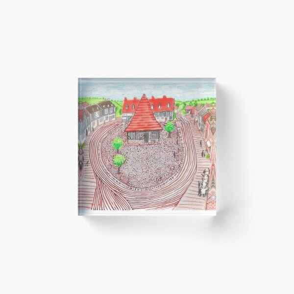 Item preview, David Hockney -  Beuvron-En-Auge Panorama - Signed Print by David Hockney undefinedr designed and sold by LILLIANSTRANGEy.