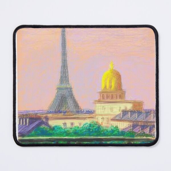 Item preview, David Hockney - Eiffel Tower By Day - Signed Print by David Hockney undefinedr designed and sold by LILLIANSTRANGEy.