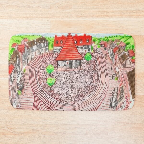 Item preview, David Hockney -  Beuvron-En-Auge Panorama - Signed Print by David Hockney undefinedr designed and sold by LILLIANSTRANGEy.
