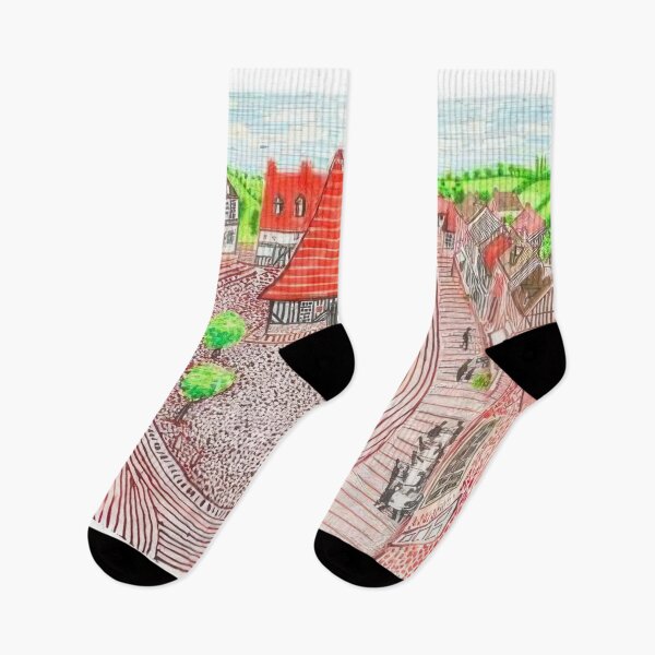 Item preview, David Hockney -  Beuvron-En-Auge Panorama - Signed Print by David Hockney undefinedr designed and sold by LILLIANSTRANGEy.
