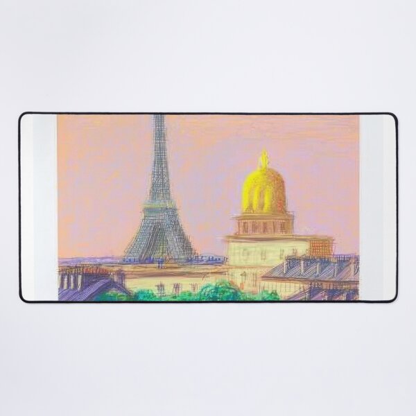 Item preview, David Hockney -  Eiffel Tower By Day - Signed Print by David Hockney undefinedr designed and sold by LILLIANSTRANGEy.