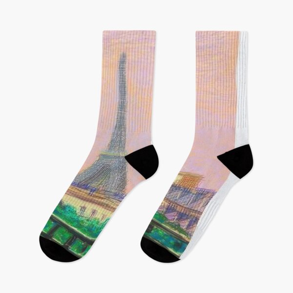 Item preview, David Hockney -  Eiffel Tower By Day - Signed Print by David Hockney undefinedr designed and sold by LILLIANSTRANGEy.
